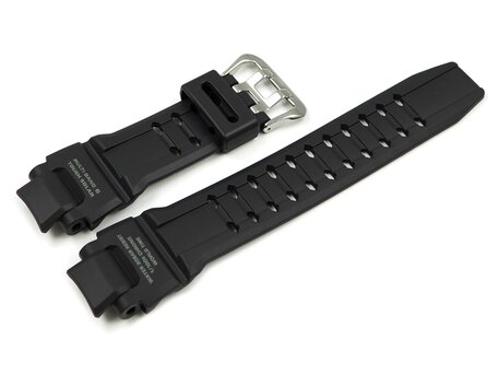 Correa para reloj Casio negra inscripcines gris claro para G-Shock GW-4000-1A, GW-4000
