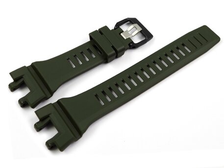 Correa para reloj Casio G-Squad de resina verde oscuro para GBA-900UU-3A GBA-900UU GBA-900