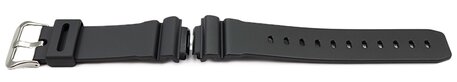 Correa para reloj Casio G-Shock DW-5700BBM-1 de resina negra