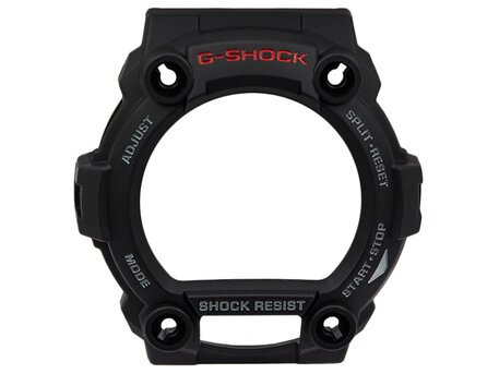 Casio Bisel G-Shock para G-7900-1 luneta de resina negra