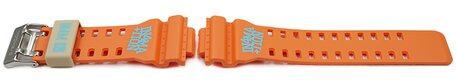 Correa de repuesto Casio para GAX-100X-4A de resina naranja