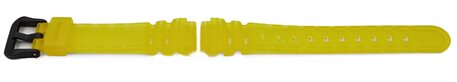 Correa para reloj Casio Tide Graph para LWS-1100H-9AV de resina amarilla