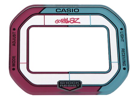 Cristal mineral de repuesto para reloj Casio G-Shock x Gorillaz GW-B5600GZ-1