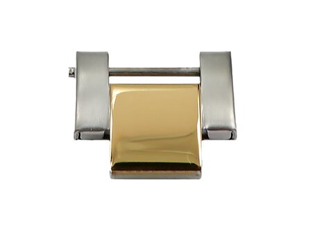 Eslabn Festina para F20504 de acero inoxidable bicolor dorado y argnteo
